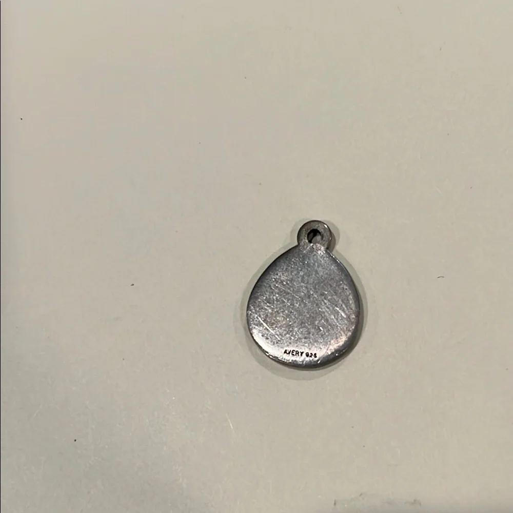 James Avery Silver Paw Print Pendant - Picture 2 of 3